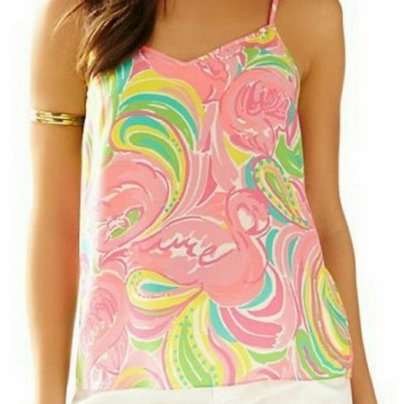 Lilly Pulitzer Tops - ❤️ LILLY PULITZER DUSK TANK TOP IN ALL NIGHTER, SMALL